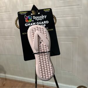 SPUNKY PUP Gnaw Guard Squeaky Flip Flop,1 Pack of 1 Piece